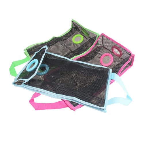 GAROZATION Bolsa Colgante de Almacenamiento de Cocina de Malla PVC Ventilada y Reciclable para Organizar Bolsas y Guantes en Espacio de Cocina y Almacenamiento