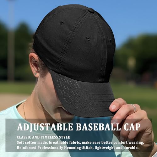 Gorra de béisbol unisex algodón ajustable miniatura 5