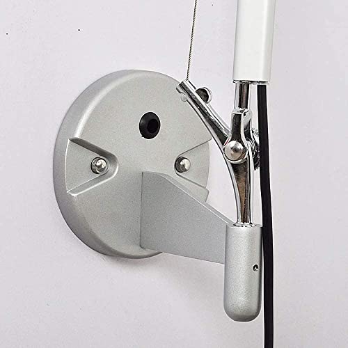 Brazo oscilante largo para aplique de pared de metal con diseño minimalista 7