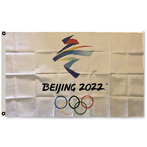 Aihccy 2025 Beijing Olympic Games Winter Flag Banner 3X5Feet