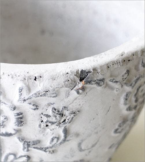 Amazon.co.jp: 植木鉢 プランター 白 フラワーポット アンティーク