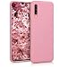 Produktbild kwmobile Hülle kompatibel mit Samsung Galaxy A70 - Handyhülle - Handy Case in Hellrosa matt