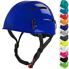 ALPIDEX Kletterhelm | Norm EN 12492 Kletterausrüstung Hartschalenhelm | Universal Passend | Robust | Klettersteighelm | Jugendliche | Erwachsene, Farbe:royal Blue