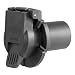 CURT 56415 Replacement Twist-Lock Vehicle-Side Custom USCAR RV Blade 7-Pin Trailer Wiring Socket