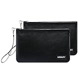 [Großer Kapazität] 2 Stück dokumententasche feuerfest und wasserdichte in der Größe 6,8 x 10,6 Zoll können als Brieftaschen verwendet werden, um kleine tasche wie USB, Schlüssel usw. Unser geldtasche feuerfest wasserdicht verfügt über extra großen Stauraum für mehrere Wertsachen. Dieser feuerfeste dokumententasche ist vielseitig, leicht zu transportieren und sicher in geldkassette feuerfest wasserdicht. Sie können es als Handgepäck mitnehmen, wenn Sie nicht zu Hause sind.