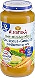 Alnatura Vegetarisches Menü Couscous-Gemüse mediterraner Art, 1 x 250 g