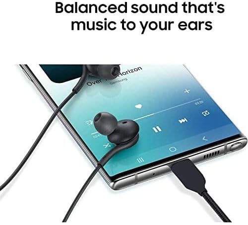 KP TECHNOLOGY Earphones For Samsung Galaxy Z Fold 4 5G / Samsung Galaxy Z Flip 4 5G - In-Ear Headphones Earbuds with USB Type C [Remote & Microphone] Noise Isolating, High Definition Sound