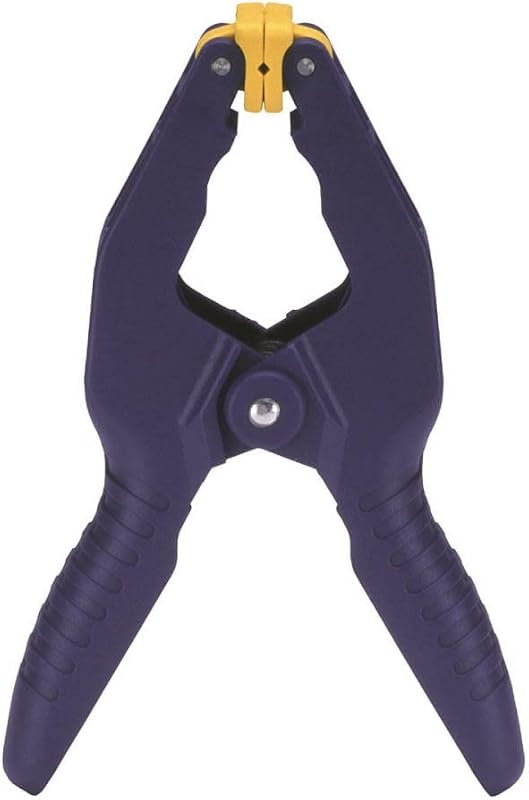 IRWIN Tools QUICK-GRIP Resin Spring Clamp, 2-inch (58200), Blue