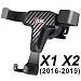 Produktbild AYADA Handyhalterung für BMW X1 F48 X2 F39, BMW X2 X1 Handyhalterung Gravity Sperre Aluminium Stabil Hände Frei BMW X1 F48 Zubehör BMW X2 Zubehör X1 BMW Accessoires (Gravity)