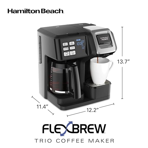 Hamilton Beach FlexBrew Trio 2-Way Drip & Single Serve Coffee Maker - image 8
