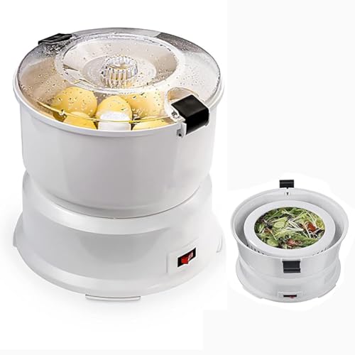 Pelapatate elettrico - Sbucciatore automatico con 6 lame, sbuccia fino a 1 kg di patate in 2-4 minuti, ideale per frutta e verdura