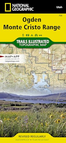 Ogden, Monte Cristo Range Map (National Geographic Trails Illustrated Map, 700)