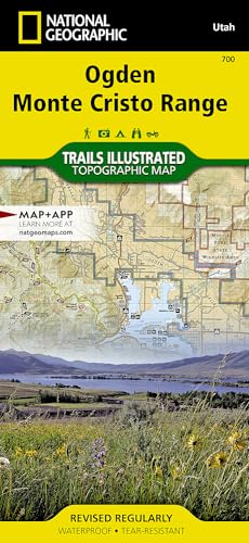 Ogden, Monte Cristo Range Map (National Geographic Trails Illustrated Map, 700)