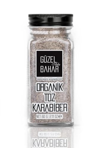 Organik Toz Karabiber 60 g