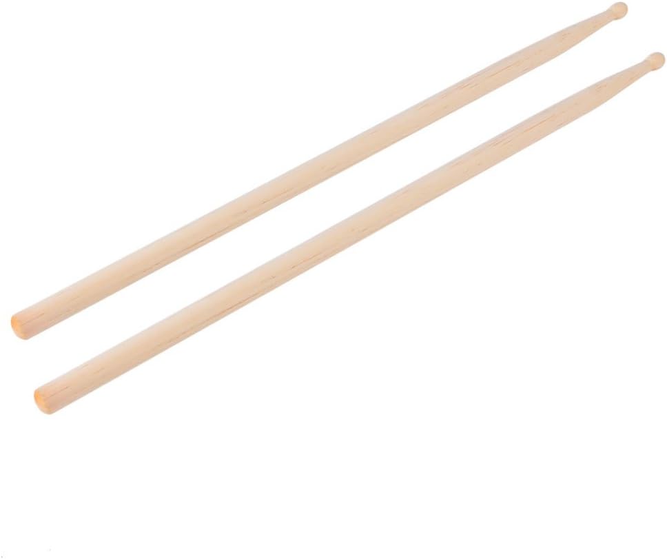 Maple Wood Drumsticks Stick 5A for Drum Drums Set Lightweight Professional 1 Pair by Dconfident