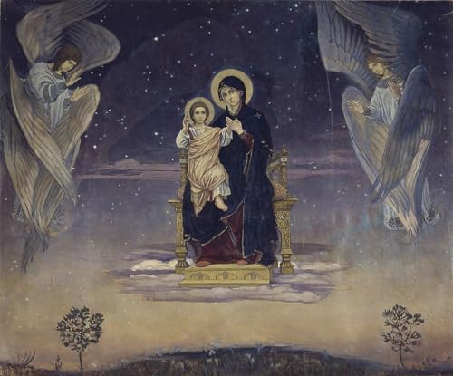 Impression sur toile la Vierge Vasnetsov : art décoratif haut de gamme