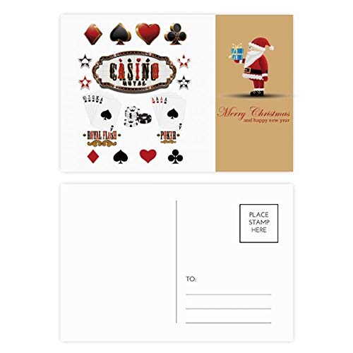 Cartes postales Père Noël et jouets pour décorer vos cadeaux de Noël en famille