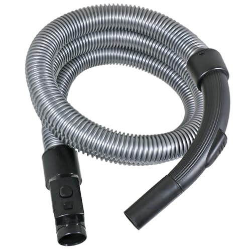 SPARES2GO Schlauch für Akitas C10T Turbo Pet beutelloser Zylinderstaubsauger (2 m)