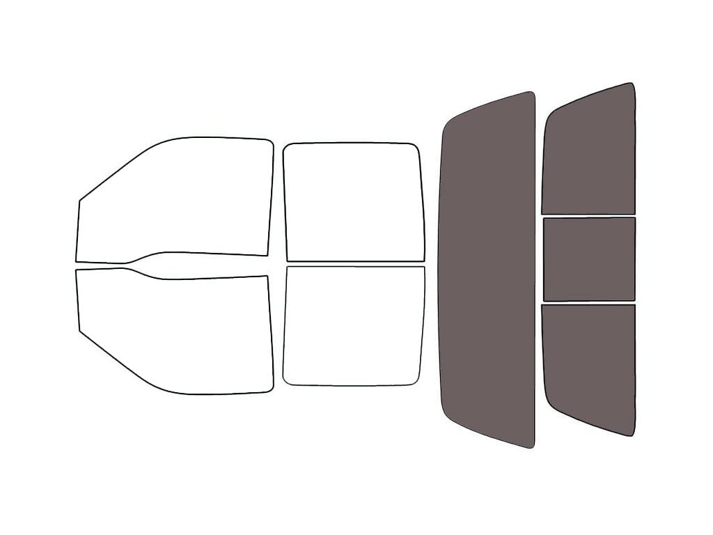 Avery Dennison NR Nano Ceramic IR Window Tint Kit Fits Ford F-250 1999-2007 (4 - Picture 45 of 57