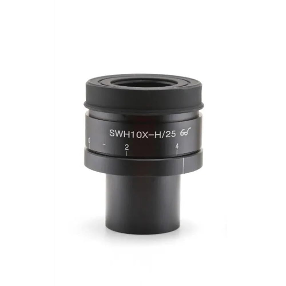 Mikroskop 1 szt. 10X-H-25 wysoki okular szerokiego pola regulowany dioptria do lornetki trójokularowego mikroskopu stereo 30 mm montaż