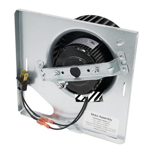 Conjunto de motor de repuesto compatible con ventiladores de extracción para baños Broan NuTone, modelo HD80L-D, 20 W, 115 V, 80 CFM, 2,5 sones