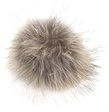 Hochwertiger Druckknopf mit Gegenstück zum einfachen Anbringen. Das Gegenstück wird mit einfachen 4 Stichen an Ihr Wunschprodukt angenäht (Kinderleicht) und mit dem Druckknopf, welches am Pompom bereits befestigt ist, einfach hingedrückt.