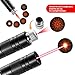 Laser Pointer High Power Rechargeable Lazer Pointer, Laser Pen with Long Range Adjustable Focus with Star Cap, Laser Pointer Pen Suitable for Outdoor, Astronomy, Cats Dogs (Red)