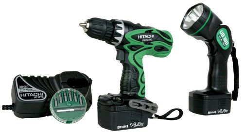 Hitachi DS14DVF3 14.4 Volt Cordless Drill Driver