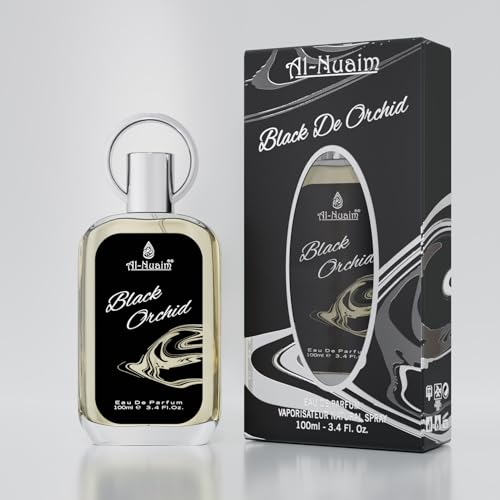 Image of Al-Nuaim Black Orchid Eau De Parfum For Men & Women - 100ml | Long Lasting Perfume