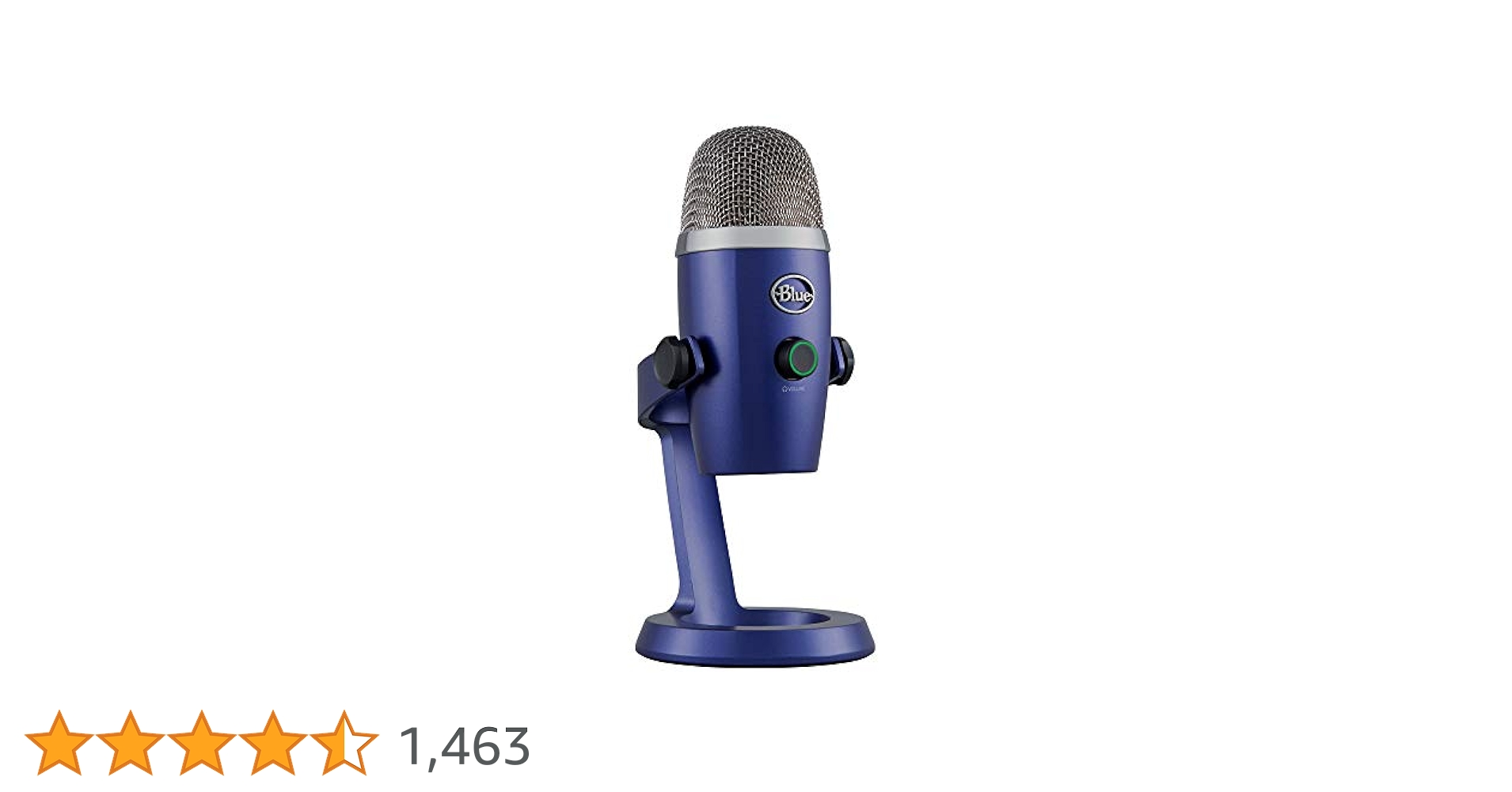 配信機器・PA機器・レコーディング機器 BULL Yeti Yeti - プレミアム マルチパターンUSBマイク、Blue VO!CE搭載