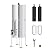 Waterdrop Gravity-fed Water Filter System, NSF/ANSI 42&372 Standard, 2.25G Stainless-Steel System with 4 Filters, Metal Water Level Spigot and 2 Stands, Reduces Chlorine-King Tank Series, WD-TK-FS