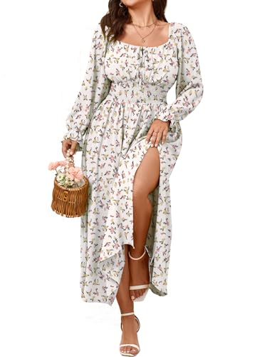 Image of SHESTARR Women's Plus Size Dress Long Sleeve Milkmaid Dress
