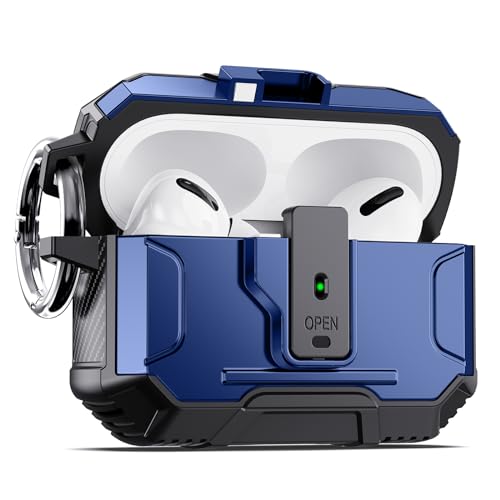 Évitez la perte de vos écouteurs avec la coque AirPods Pro 2 antichoc à clip sécurisé