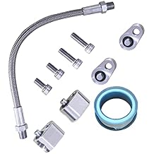 MSCRP LS Throttle Body Bypass Hose kit LS Coolant/Steam Port Crossover Hose Kits