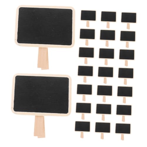 Pizarra de notas miniatura de madera resistente para escribir recordatorios duraderos 7