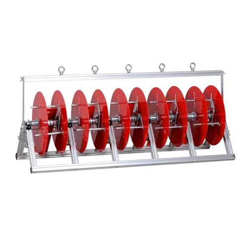 Estante For Carretes De Alambre,estante De Almacenamiento De Carretes Portátil Plegable,dispensador De Estantes De Carretes Múltiples,almacenamiento Exhibición Para Uso Minorista Industrial Eléctrico(
