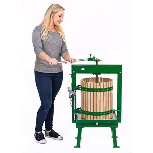 Big Dog 36 Liter (9.5 Gallon) Cross Beam Cider Press - Cider, Wine, Grape, Fruit Press, For Apple Cider, Wine and Juice Making, Choose Size by Montimax - Thumbnail 7