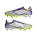 Adidas Unisex-Adult F50 League Laceless Firm Ground, Purple Rush/White/Lucid Lemon, 11