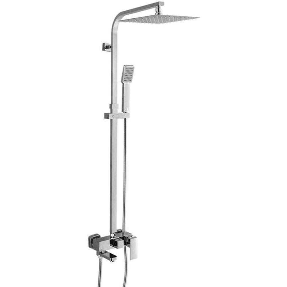 Ensemble de douche carré en cuivre pour transformer votre salle de bain en spa à la maison