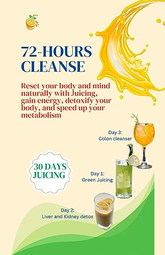 72-Hours Juice Cleanse: Reset Your Body And Mind Naturally With Juicing,  Gain Energy, Detoxify Your Body, And Speed Up Your Metabolism - Kindle  Edition By Fama, Dr. Olivia . Health, Fitness &