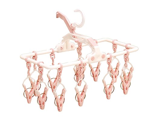 ツウィンモール フラーリ 洗濯物干し プリミニハンガー 13ピンチ ピンク FL-03P