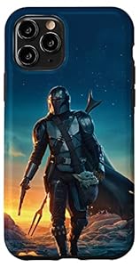Star Wars Poster „The Mandalorian and Grogu Sunset“ Hülle für iPhone 11 Pro