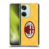 Head Case Designs Officially Licensed AC Milan Third 2025/26 Crest Kit Gel Case [Military Grade Protection] Compatible with OnePlus Nord 3 5G