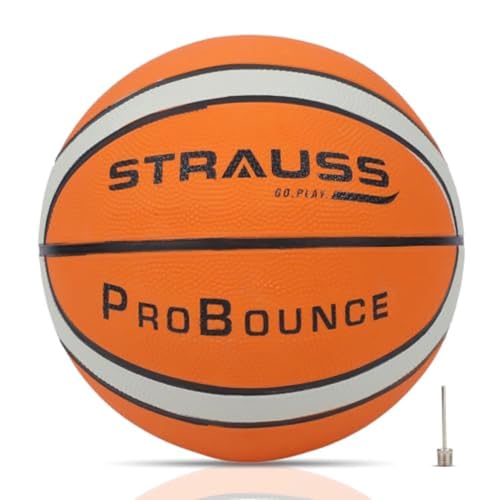 STRAUSS ProBounce Basketball Size 7 | Professional Basket Ball fo...