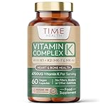 Vitamin K Complex | High Strength 6700ug Per Serving | 60 Capsules | Triple Mix K1 + K2 (MK-7 + MK-4) | Heart & Bone Support | Additive Free | UK Made to GMP Standards | Vegan (60 Count (Pack of 1))
