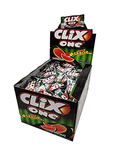 CLIX ONE SANDÍA - Chicle sin azúcar - Caja de 200 unidades Cover