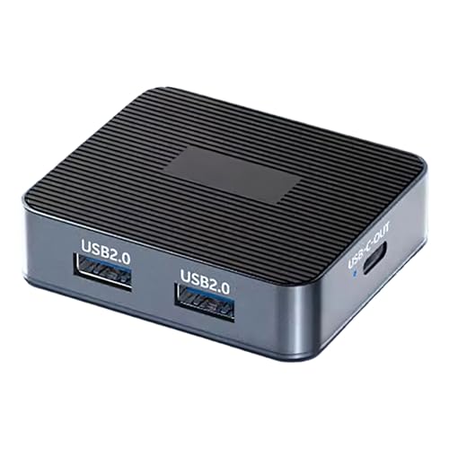 Hub USB C pour jeux vidéo et espace de bureau à domicile multitâche