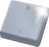 Handsensor Eltako ELTA Funk-Minihandsender Schlüsselring Funksensor Mini-Handsender, 1 Stück, reinweiß, FMH2S-RW