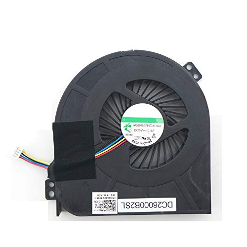 Ventilador de CPU para DELL Precision M4700 1G40N 0,4A 1
