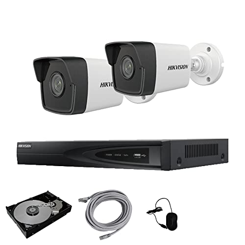 HIKVISION 24時間 フルカラー 4MPタレット 防犯カメラ 2台セット Amazon.co.jp: HIKVISION 200万画素 防犯カメラ 2台 セット
